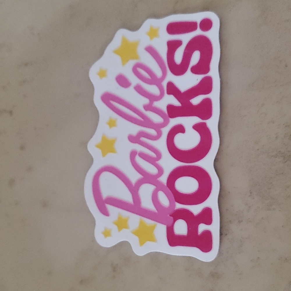 Barbie Rocks Decal